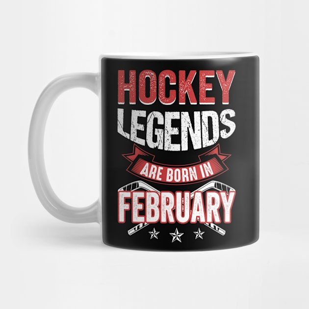 Hockey Legends Are Born In February by Chapmanx